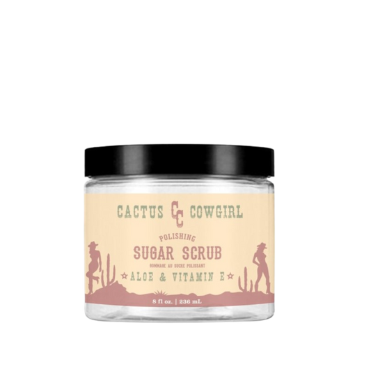Cactus Cowgirl Sugar Scrub: Aloe & Vit E