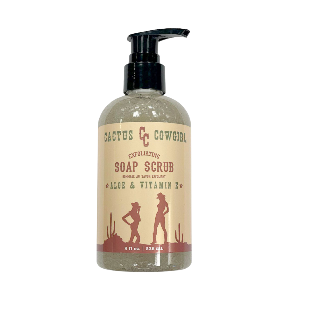 Cactus Cowgirl Soap Scrub: Aloe & Vitamin E
