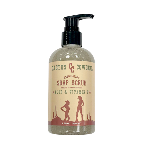 Cactus Cowgirl Soap Scrub: Aloe & Vitamin E
