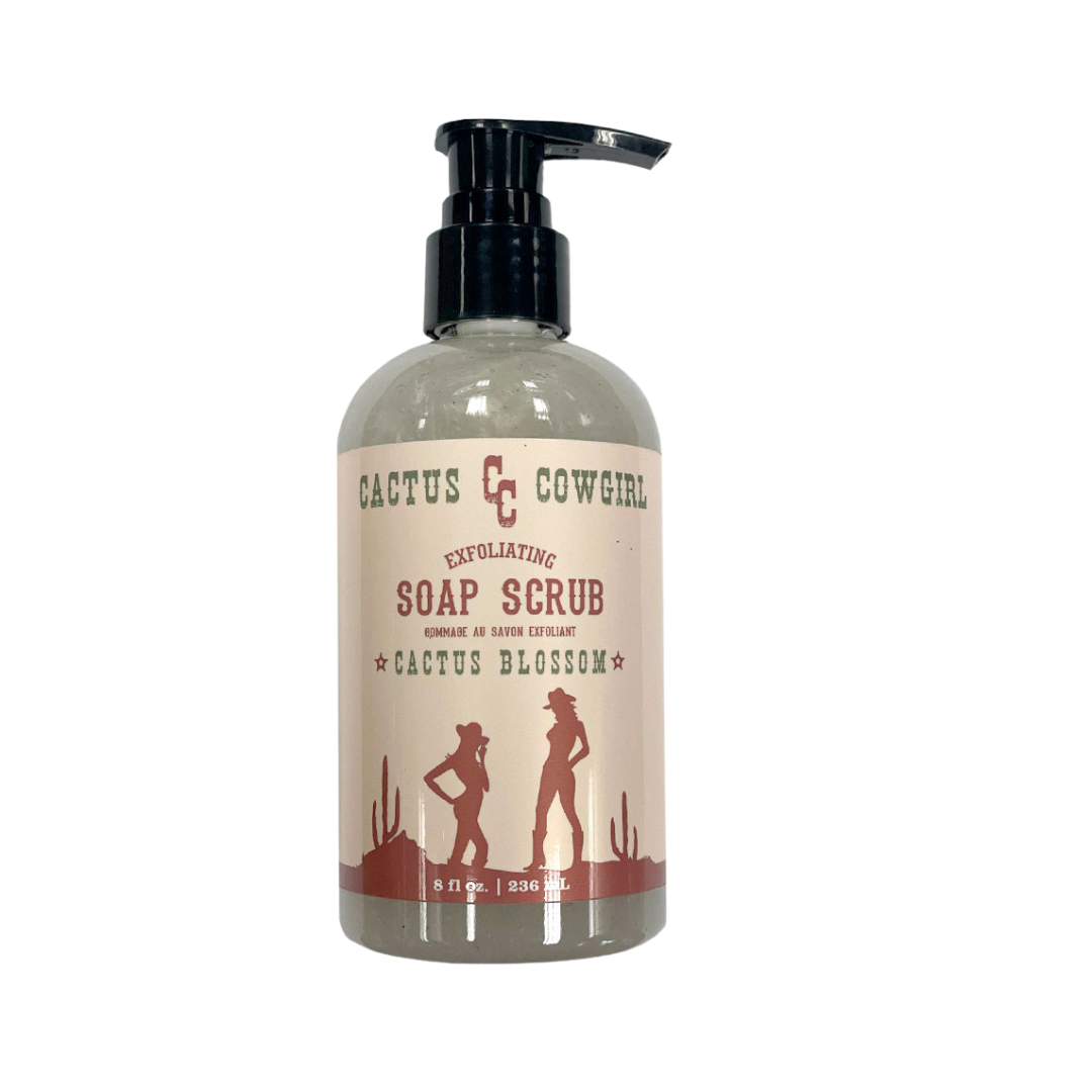 Cactus Cowgirl Soap Scrub: Cactus Blossom